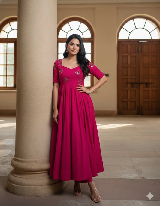 PINK SOFT COTTON 2PC FOR WOMEN