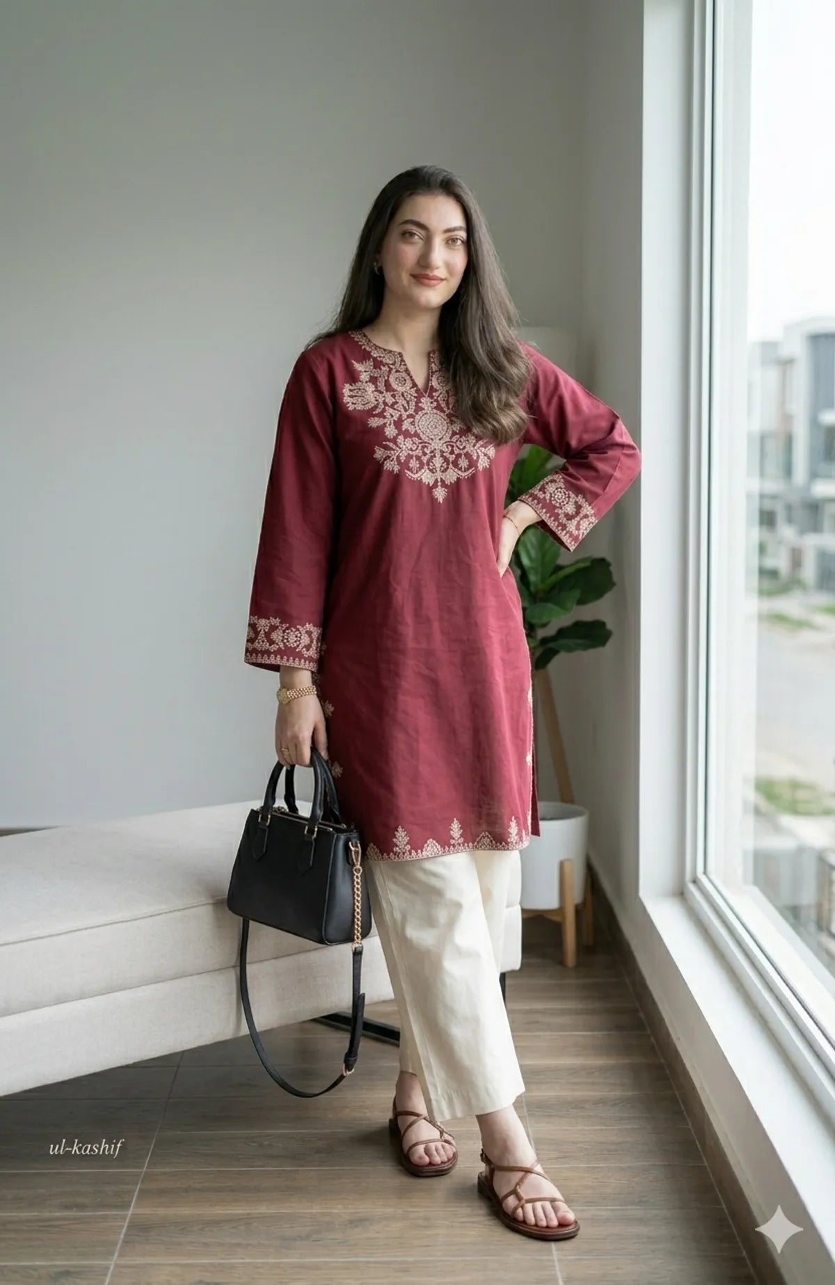 Maroon COORD SET For Women
