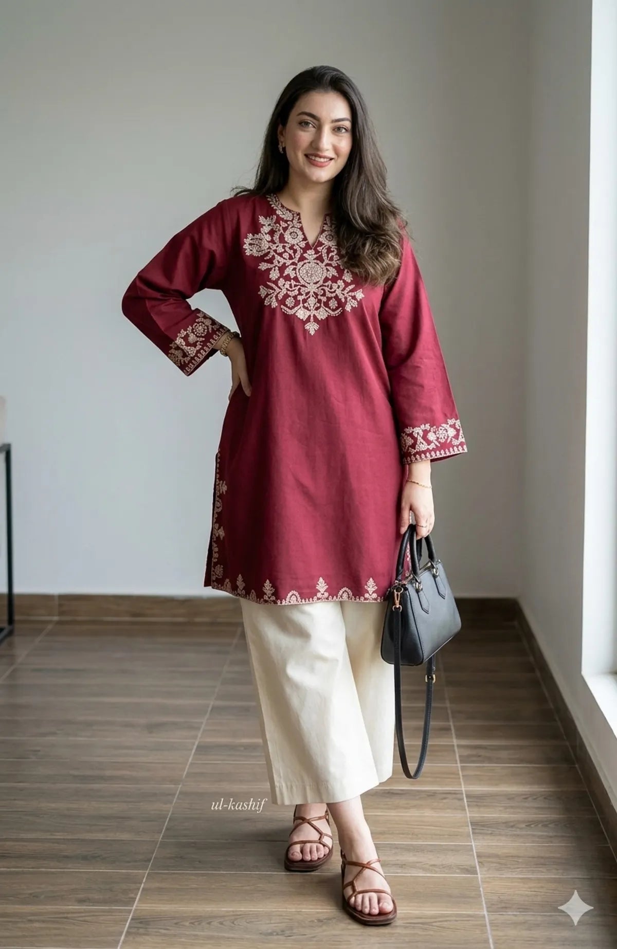 Maroon COORD SET For Women
