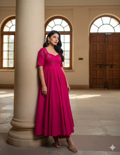 PINK SOFT COTTON 2PC FOR WOMEN
