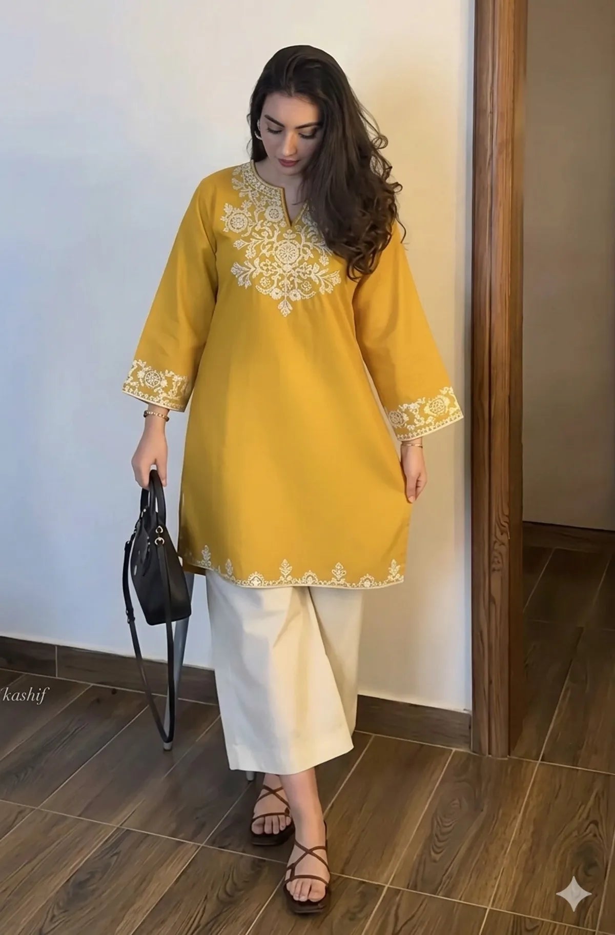 Yellow COORD Set Women