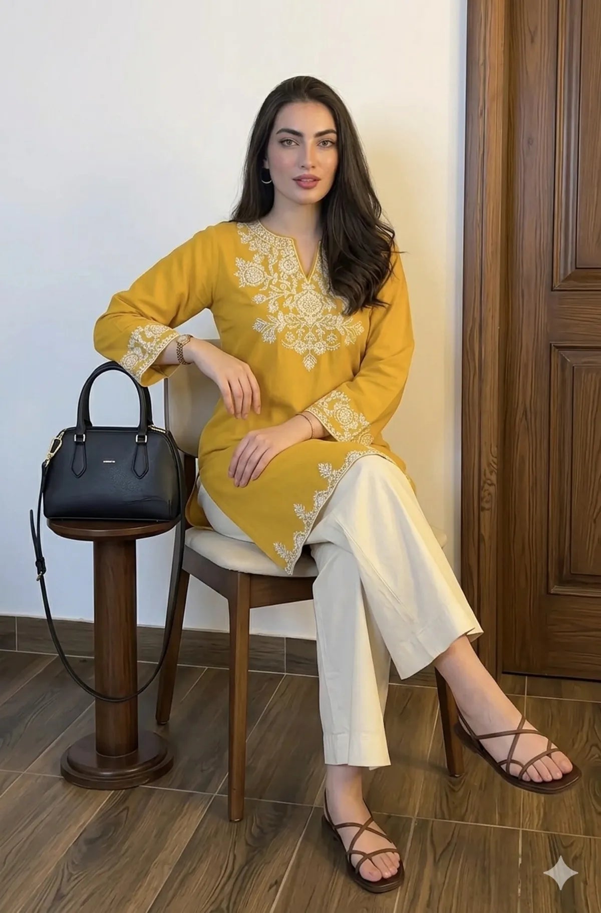 Yellow COORD Set Women